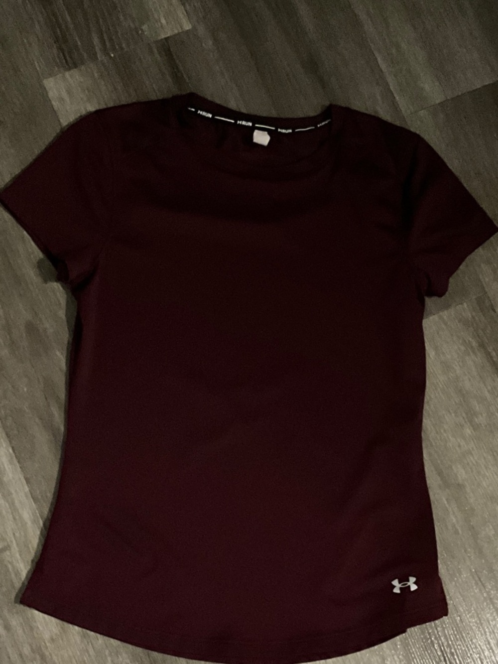 Under Armour Women's Burgundy Short Sleeve Performance Tee